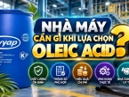 Nhà máy cần gì khi lựa chọn Oleic Acid?