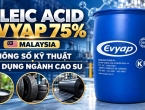 Oleic Acid Evyap 75% Malaysia: Thông số kỹ thuật, ứng dụng Oleic Acid trong ngành cao su