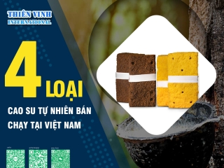 Top 4 sản phẩm cao su tự nhiên bán chạy nhất thị trường cao su việt nam
