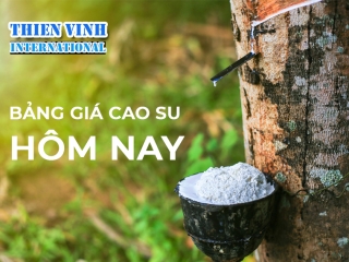 Giá cao su hôm nay 13/2: Tăng giảm trái chiều ở Trung Quốc và Singapore