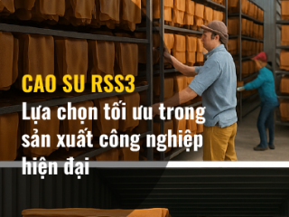 Cao su RSS3 – lựa chọn tối ưu trong sản xuất công nghiệp hiện đại