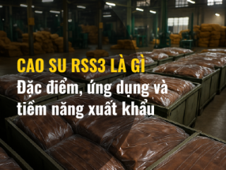 Cao su tự nhiên RSS3 là gì? Đặc điểm, ứng dụng và tiềm năng xuất khẩu