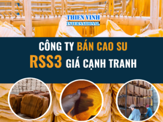 Công ty bán cao su RSS3 uy tín, giá cạnh tranh