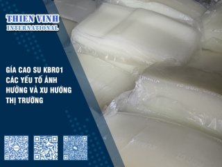 Giá cao su KBR01: Các yếu tố ảnh hưởng và xu hướng thị trường