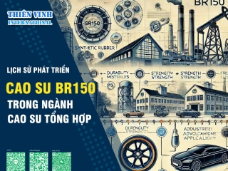 Lịch sử phát triển của cao su BR150 trong ngành cao su tổng hợp