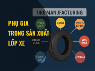 Tổng hợp các loại phụ gia cần thiết trong sản xuất lốp xe