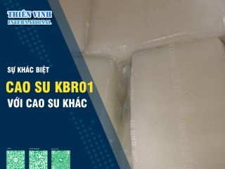 Sự khác biệt giữa cao su tổng hợp KBR01 và các loại cao su khác