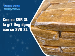 Cao su SVR 3L là gì? Ứng dụng cao su SVR 3L