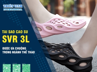 Tại sao cao su SVR 3L được ưa chuộng trong ngành thể thao?