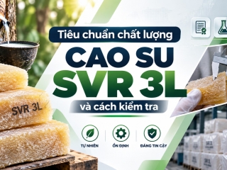 Tiêu chuẩn chất lượng cao su SVR 3L và cách kiểm tra