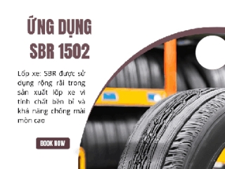 Ứng dụng của cao su sbr 1502 trong ngành công nghiệp hiện đại