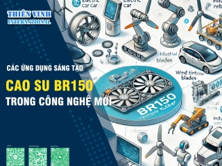 Các ứng dụng sáng tạo của cao su BR150 trong công nghệ mới