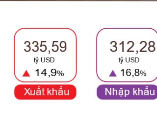 Xuất, nhập khẩu hàng hóa duy trì mức tăng cao, điểm sáng khu vực kinh tế trong nước