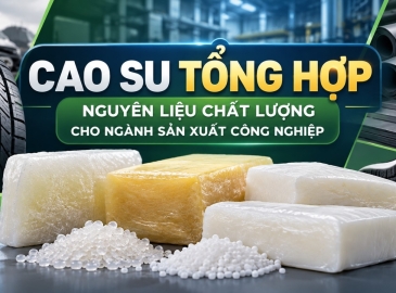 Cao su tổng hợp – nguyên liệu chất lượng cho ngành sản xuất công nghiệp