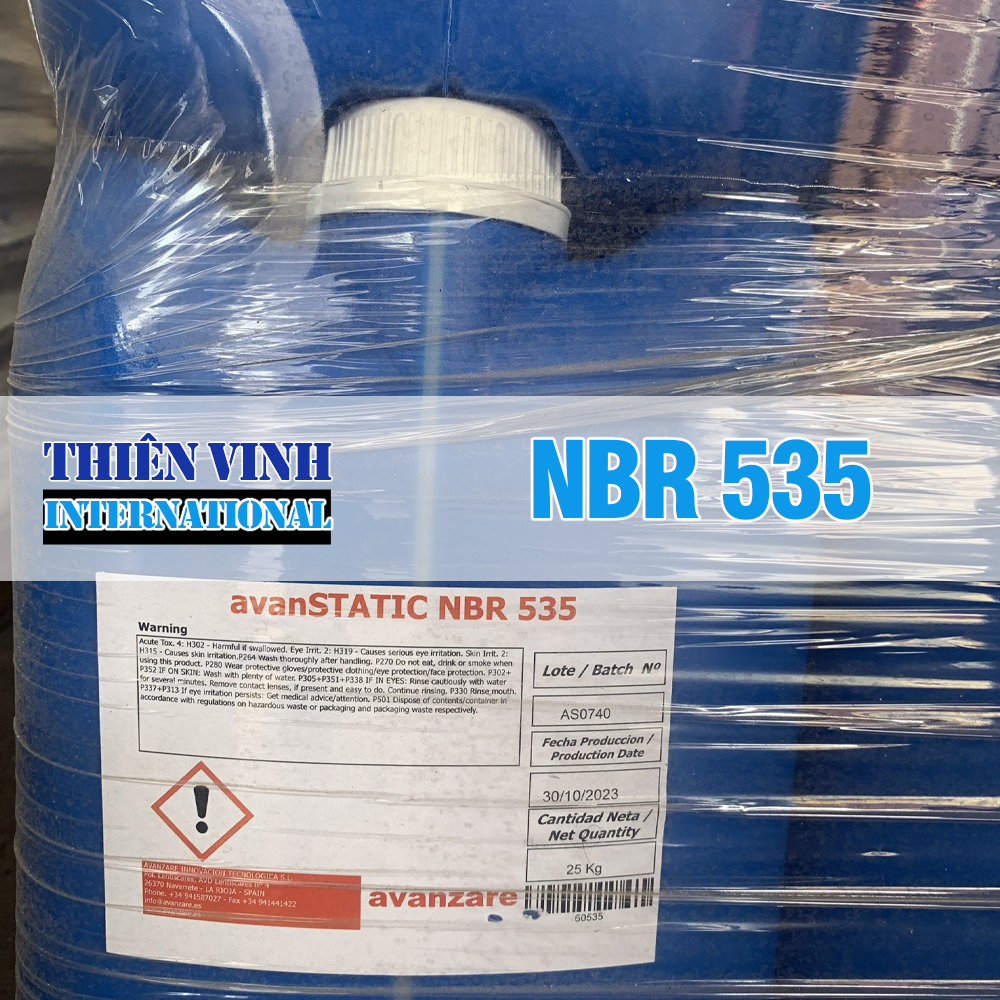 Avan static NBR535, Tây Ban Nha, can 25kg