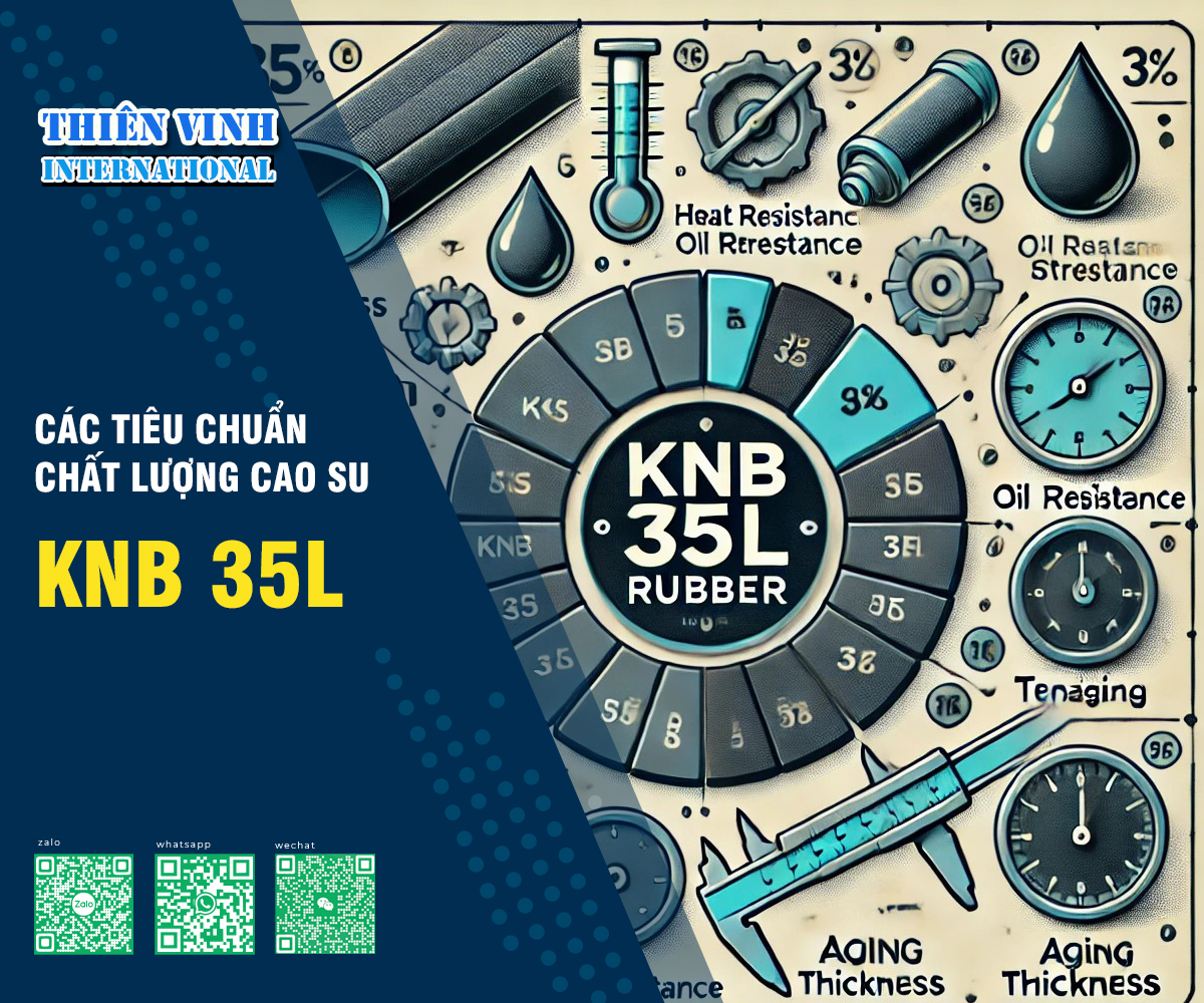 các tiêu chí chất lượng cao su knb 35l
