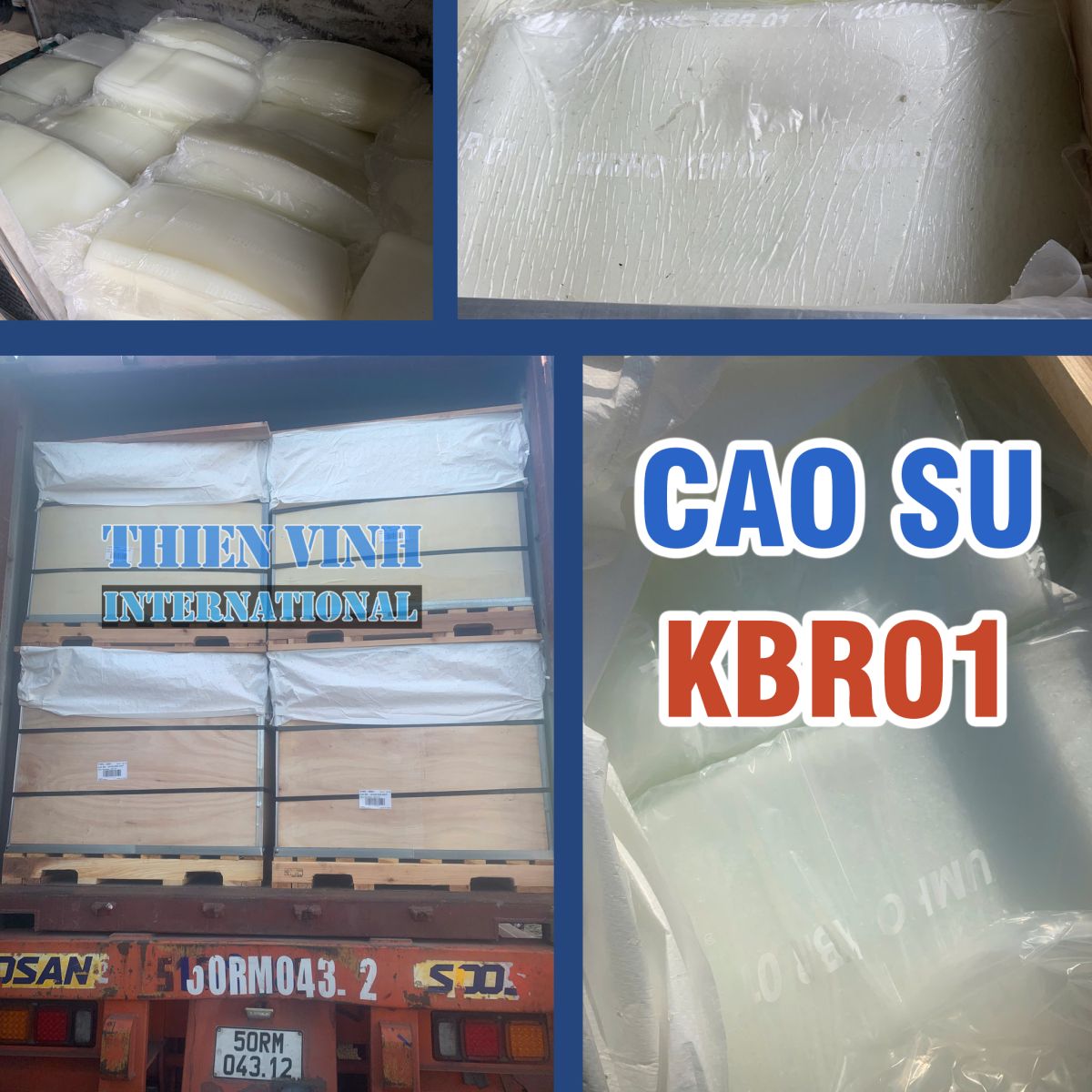 Tiêu chuẩn chất lượng cao su KBR01: Yếu tố quyết định hiệu quả sản xuất