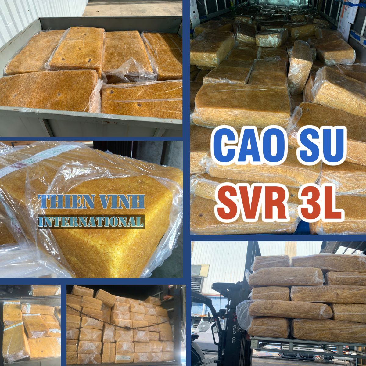 Cao su SVR 3L 