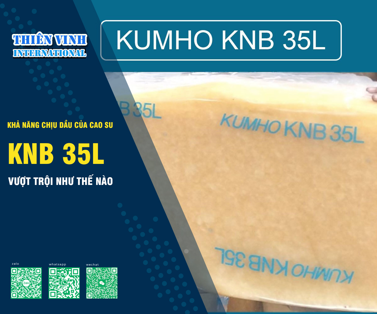 Khả năng chịu dầu của cao su KNB 35L vượt trội như thế nào?