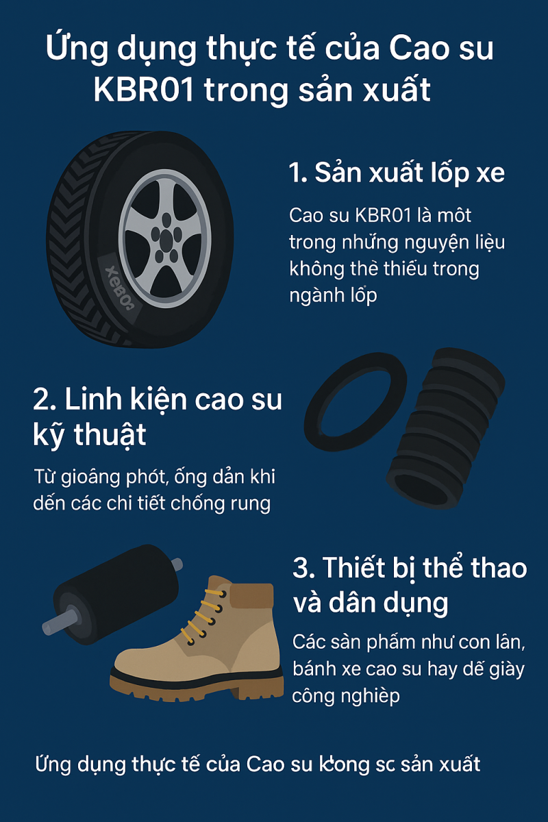 Cao su KBR01