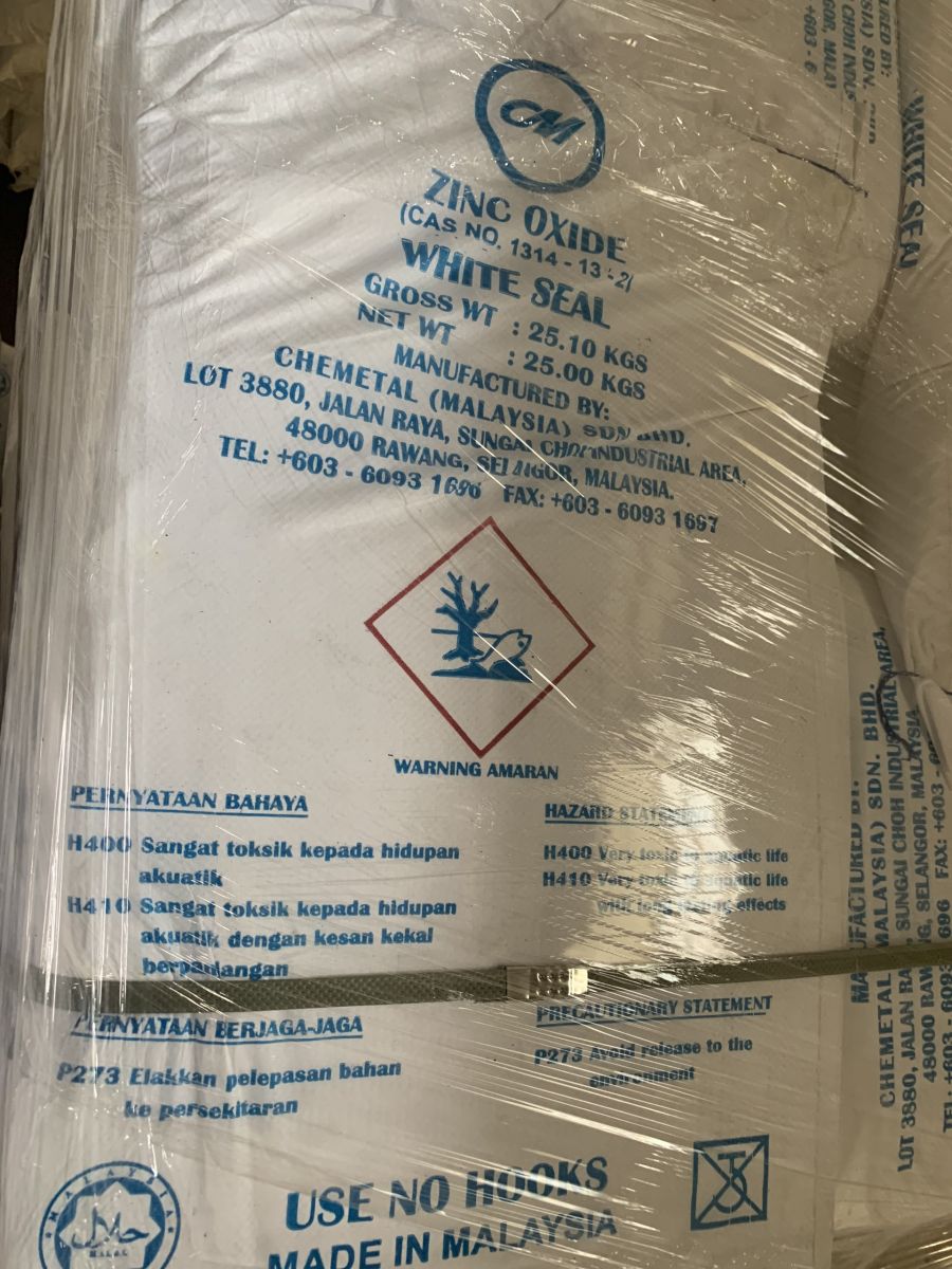 Kẽm Oxit ZNO 99.8%,