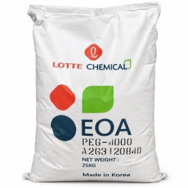 Sáp nhân tạo PEG 4000, Lottle Chemical, Hàn Quốc, bao 25kg