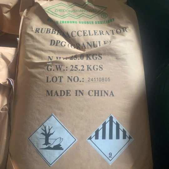 Chất xúc tiến DPG (G), Trung Quốc, bao 25kg