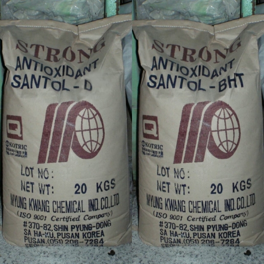 Chất chống oxy hóa cao su Antioxidant santol-D,  Hàn Quốc, bao 20kg