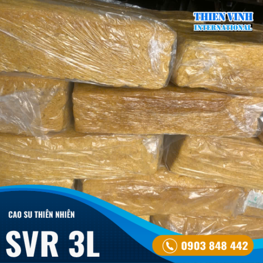 Cao su SVR 3L, Việt Nam