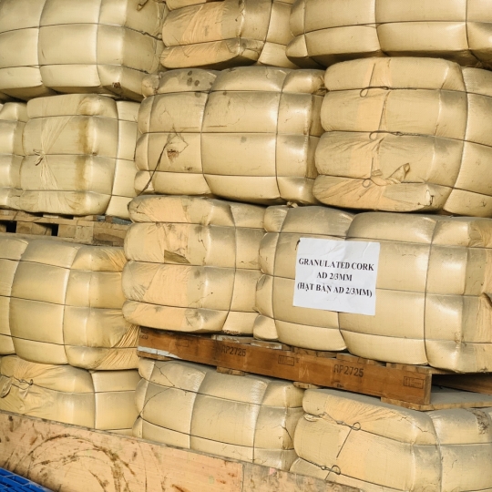 Hạt bần Granulated Cork | AD 1/2mm, 1/2mm, AD 2/3mm, BD 0.5/1mm | Bồ Đào Nha