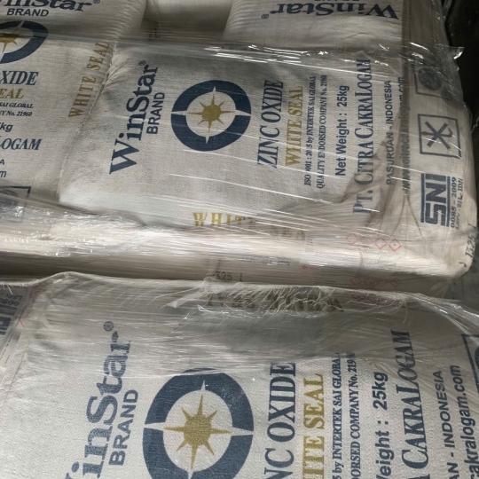 Kẽm Oxit ZnO 99.8%, WinStar, Malaysia, bao 25kg