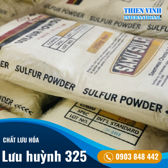 Lưu huỳnh 325 | S-powder, Sulfur dust 99,9%,  Philippines, bao 25kg