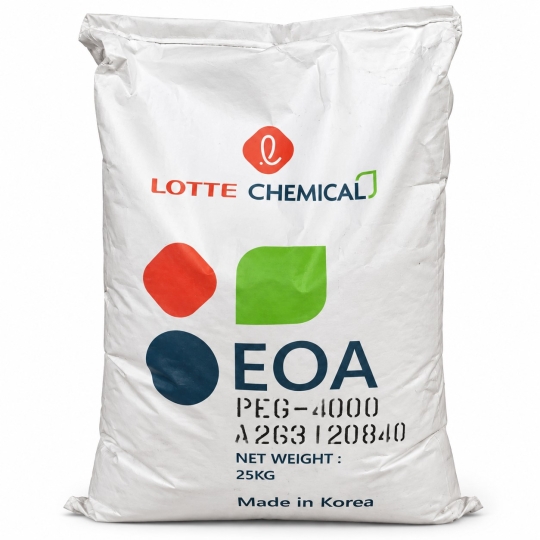Sáp nhân tạo PEG 4000, Lottle Chemical, Hàn Quốc, bao 25kg