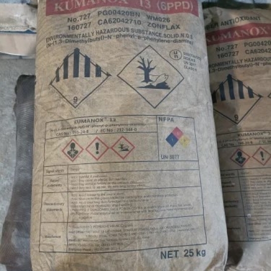 Chất chống oxy hóa Kumanox 13 (6PPD), Hàn Quốc