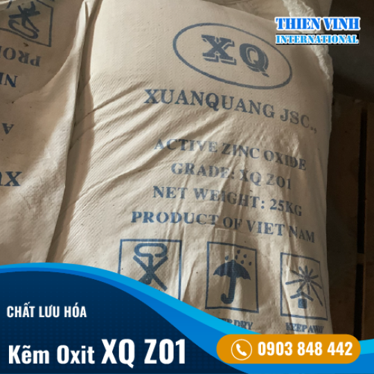 Kẽm Oxit XQ2,  Việt Nam, bao 25kg